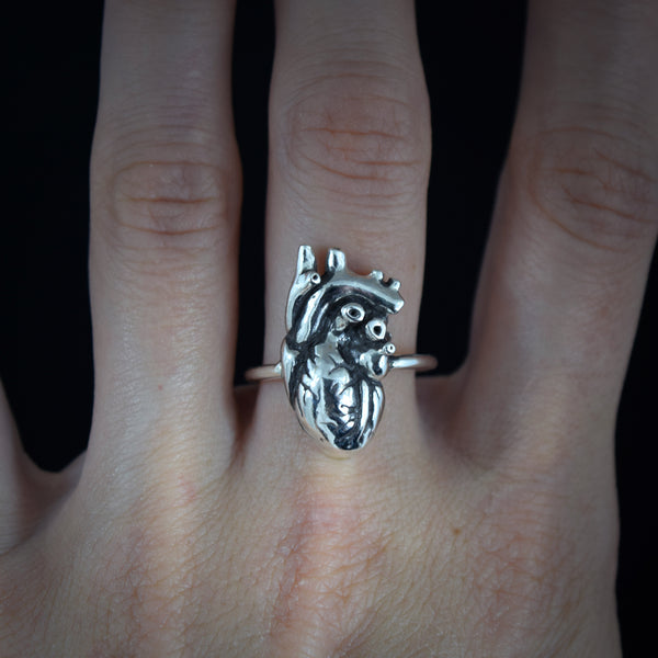 Anatomical Heart Ring