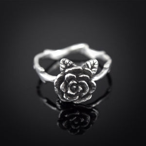 Flowing Mini Rose Ring