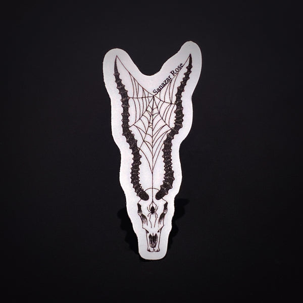 Impala Skull Sticker