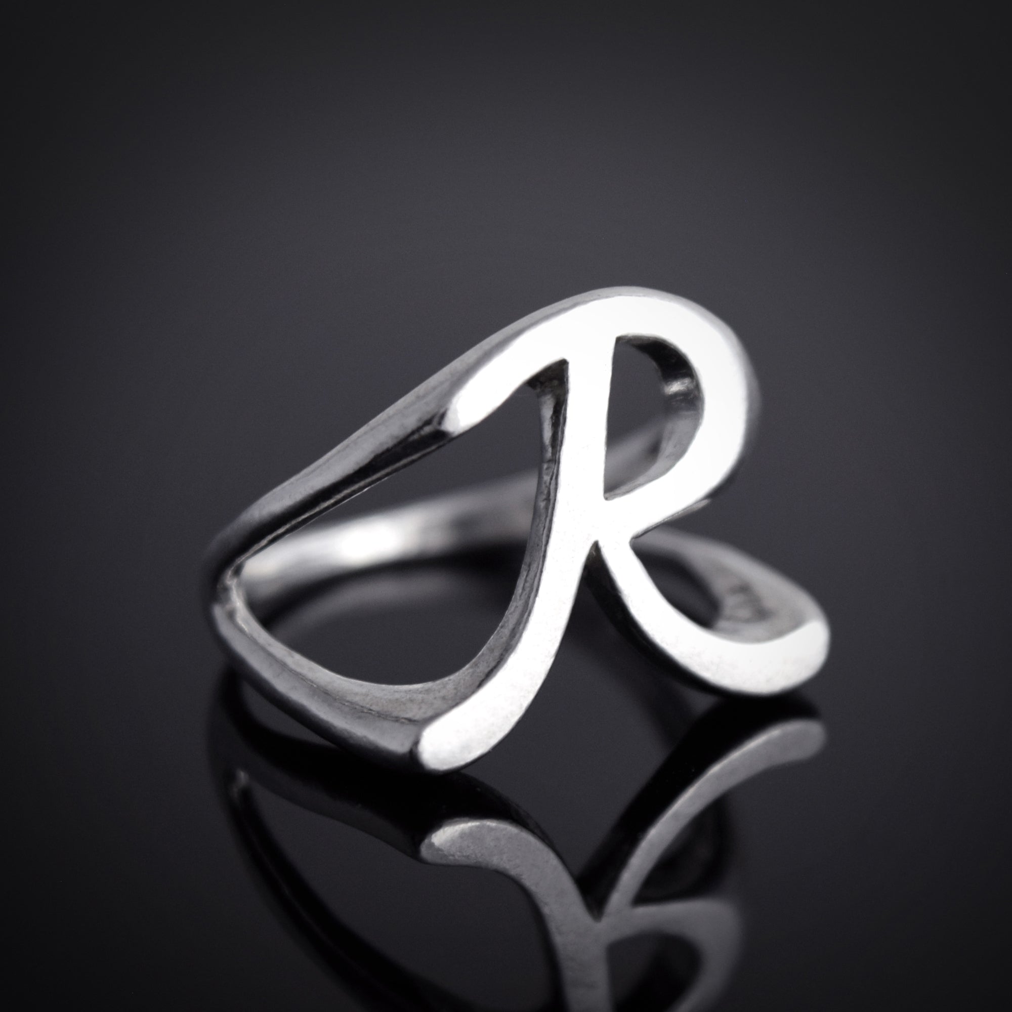 R Signet Ring