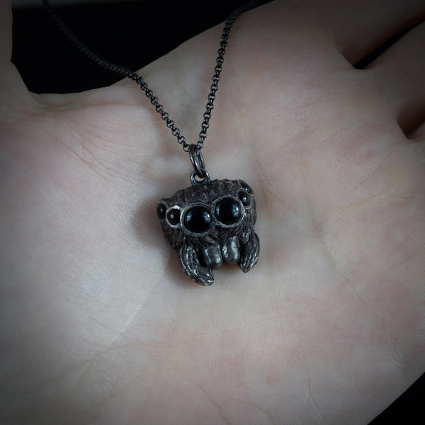 Spider Face Pendant