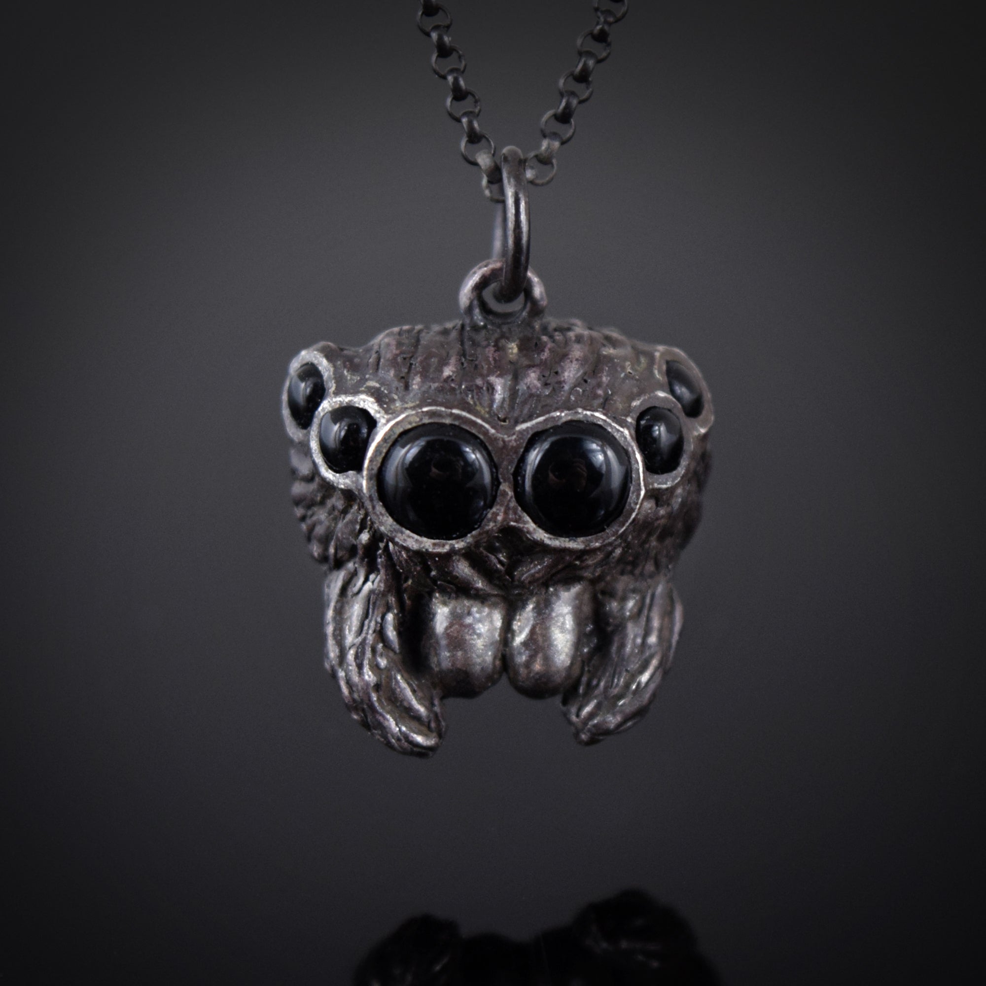 Spider Face Pendant