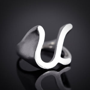 U Signet Ring