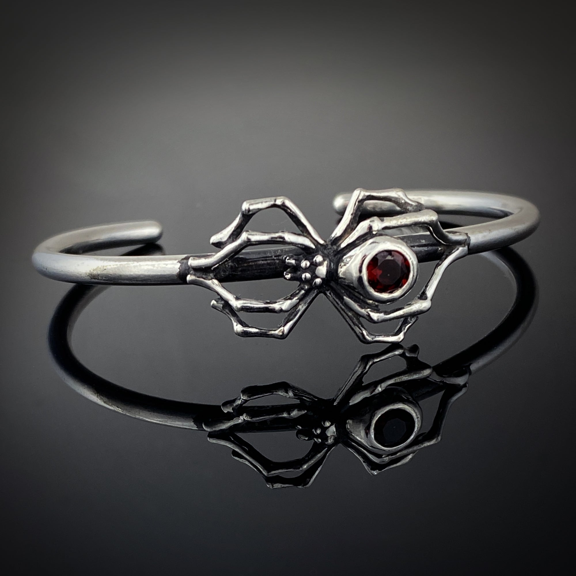 Garnet Widow Bracelet