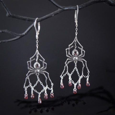 Widow Earrings