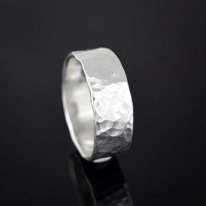 Hammered Ring ~ 8mm